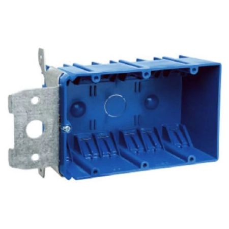 30pcs 3 Gang New Construction Adjustable Plastic Box 38 cu.in.