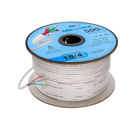 18/4 RGB Class 2 LED Cable 500'-MAX