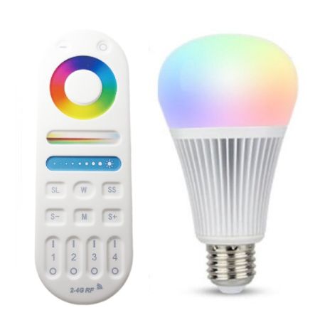 Color Changing RGB + Tunable White LED Bulb Set