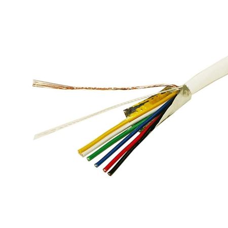 22/6 Shielded LED Wire White 500'-BSA