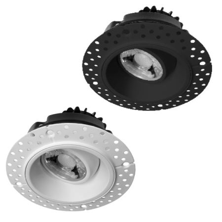 8W 2" Adjustable Trimless 5CCT Down Light-ENV