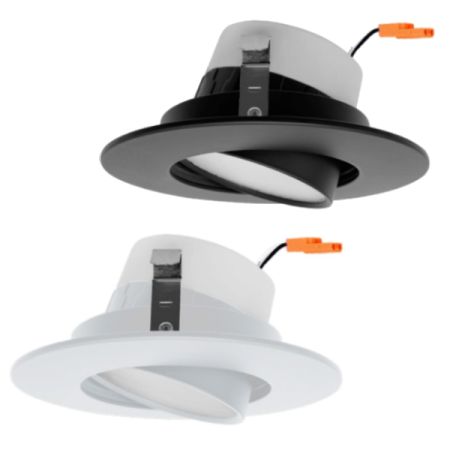 4" 10W Adjustable 5CCT LED Trim-ENV