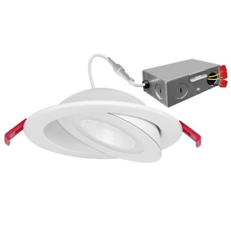 4" 9W 5-Color Slim Scoop Recess Light-ENV