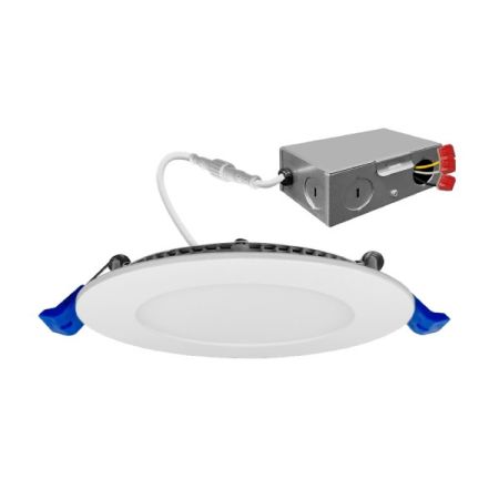 6" 9/12/15W 5-Color Round Slim Canless LED Light-ENV