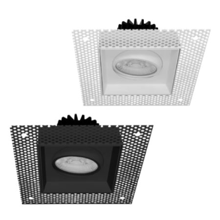 4" 1 Head Multi-Color Trimless Square Down Light-ENV