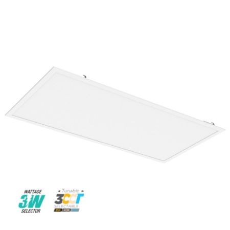 2 x 4 Tri-Color 30W/40W/50W Back-lit Panel Light-POR