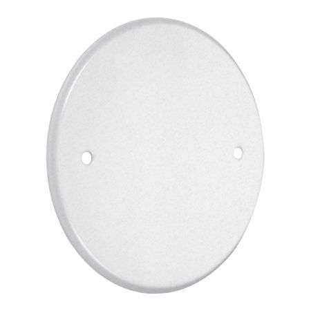 80pcs 5” White, Two Screw, Round Ceiling Box Cover