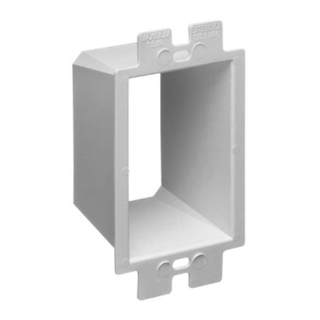 20pcs Single Gang Electrical Outlet Box Extender, White Plastic