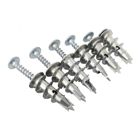 EZ #8 x 1 1/4" Steel Drywall Anchor Kit 100/Box-WC