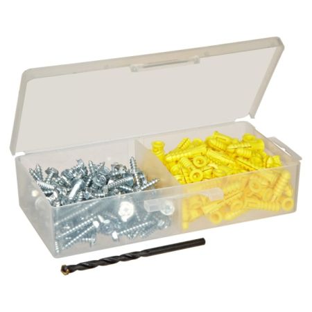 Pan Head Screws Yellow Anchor Kit 100/Box-WC