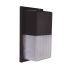 15W Wall Pack LED Light w/ Photo Sensor 3000K-CTL
