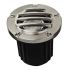 Grill Cover Stainless Steel Adjustable Well Light 218SS-CL