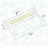 3W 7” Cast Brass LED Hardscape Light-ABB