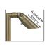 Small Adjustable Head and Shroud Path Light 731B-CL