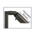 Small Adjustable Head and Shroud Path Light 731B-CL