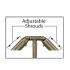Small Adjustable 2 Head and Shroud Path Light 731B-T-CL