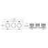 3 Head Adjustable 5CCT LED Downlight-ENV