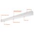 8' Tri-Watt 4-Color Round Strip Light-ENV