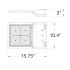 80W-150W Multi-Power Tri-Color 480V Area LED Light -ENV