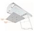 180W-300W Multi-Power Tri-Color 480V Rotatable Lens Area LED Light-ENV