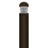 12/16/22W 5-Color Round Dome Louver LED Bollard-ENV 
