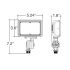 15W Tri-Color Knuckle Mount LED Flood Light w/ Integrated Photocell-ENV
