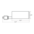 10W 30° 5-Color LED Track Light-ENV