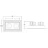 2 Head Multi-Color Trimless Square Down Light-ENV