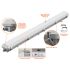 60/80/100W 8’ Multi-Color 3-Power LED Vapor Light Fixture-ENV