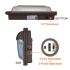 30/40/60W Tri-Color Slim Cutoff LED Wall Pack w/ Photocell-ENV