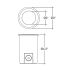 9W 12-24V Small Flat 5CCT Well Light-ENV