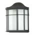 9W LED Wall Lantern with Photo Cell 3000K-LUM