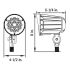 42W LED Outdoor Bronze Bullet Spot Light-WST