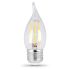 2.2W Flame Tip E26 Candelabra 2 Pack 2700K-FT