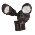 20W Tri-Color 2 Head Security Light-JET