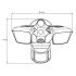 2-Head Square LED Security Light-LS