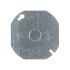 100pcs 4/0 Blank- Octagonal Cover W ½” knockout