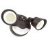 2-Head Dual-Power Tri-Color LED Security Light-WST