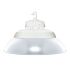 100W Sleek UFO LED High Bay Light w/ Reflector-WST-Aluminum Reflector-4000k-white