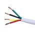 16/4 RGB LED Wire White 250'-BSA