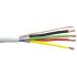 18/4 Shielded RGB LED Wire White 500'-BSA