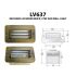 LV-LED-WALL-LV637 Brass-DBM
