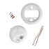 Hardwired Smoke Detector w/ 10 Year Battery Back-up-BRK