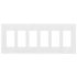Screwless 6 Gang Wall Plate-EN