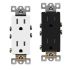 Decorator Receptacle w/ Self-Grounding-EN