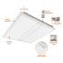 2 x 2 5-Color 3-Power Flat LED Troffer-ENV
