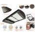 180W-300W Multi-Power Tri-Color Rotatable Lens Area LED Light-ENV