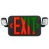 Red/Green Two Color Combo Emergency LED Exit Sign-ENV