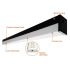 4' 30/40/50W 5-Color Linkable Linear Strip Light-ENV