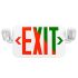 Red/Green Two Color Combo Emergency LED Exit Sign-ENV